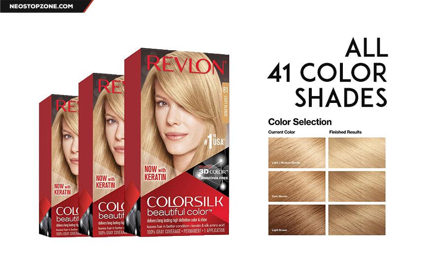 Revlon ColorSilk Beautiful Color | All 41 Shades Hair Color Results