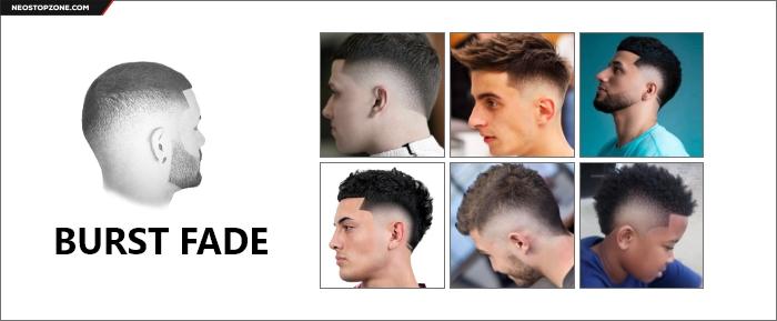 17 Burst Fade Haircuts ideas