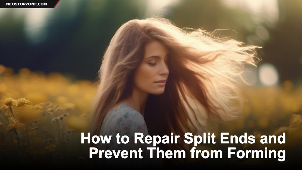 How to Repair Split Ends and Prevent Them from Forming