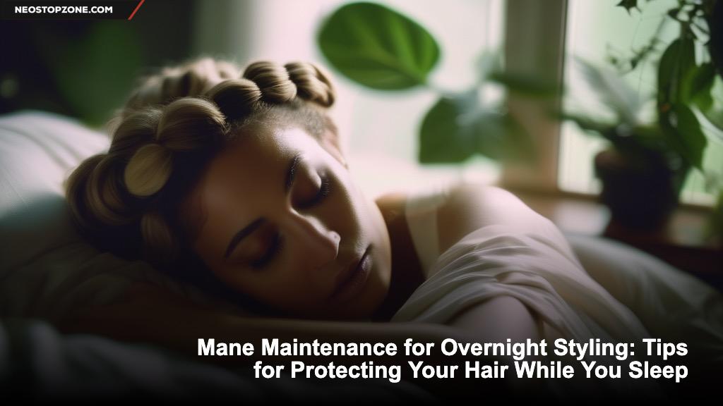 Mane Maintenance for Overnight Styling: Tips for Protecting Your Hair While You Sleep