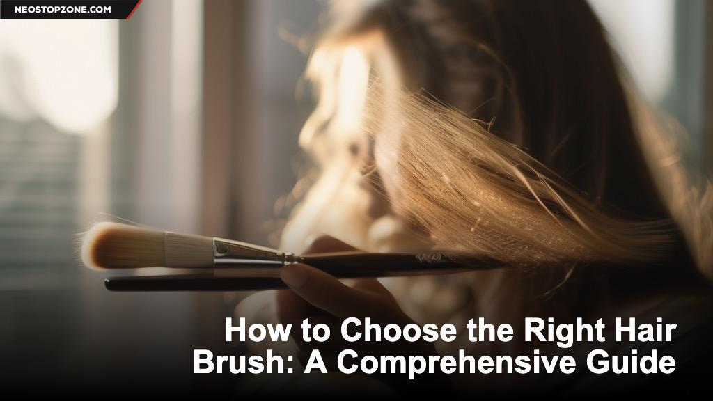 How to Choose the Right Hair Brush: A Comprehensive Guide