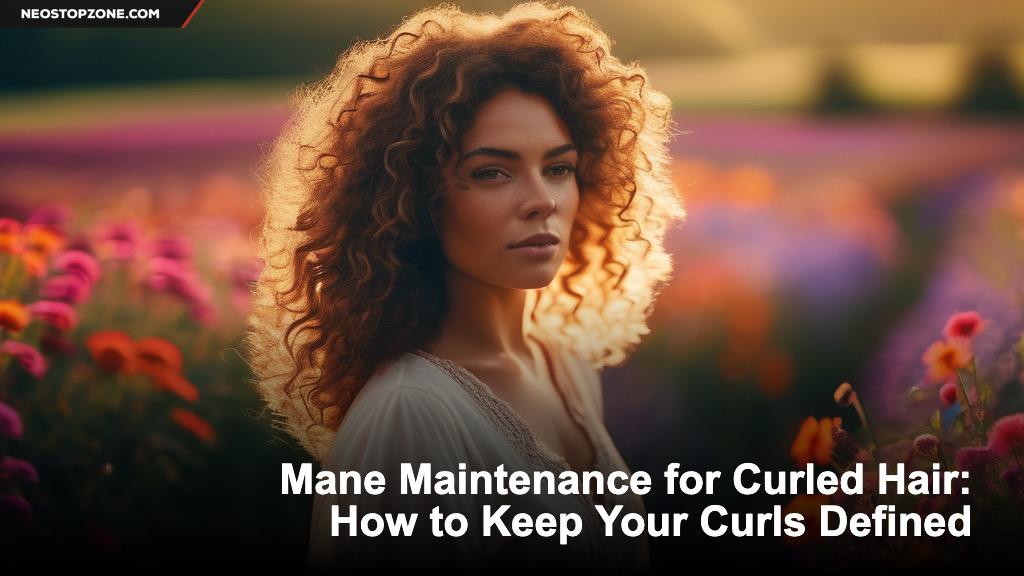 Mane Maintenance for Curled Hair: How to Keep Your Curls Defined