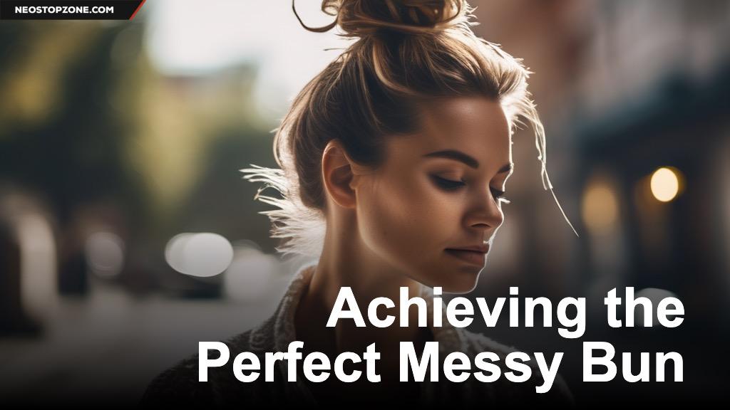 Achieving the Perfect Messy Bun