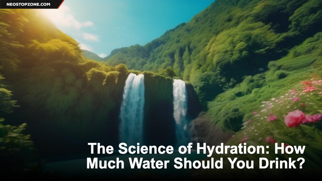 The Science of Hydration: How Much Water Should You Drink?