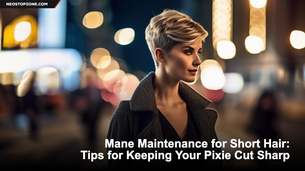 Mane Maintenance for Short Hair: Tips for Keeping Your Pixie Cut Sharp