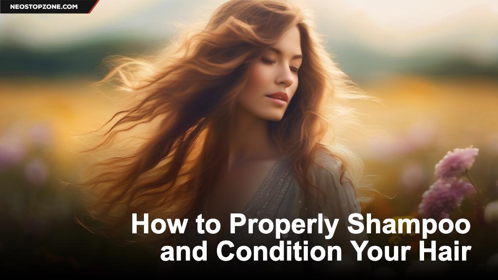 How to Properly Shampoo and Condition Your Hair
