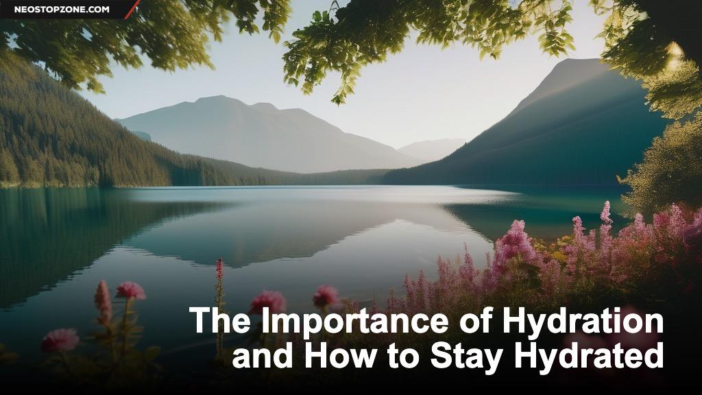The Importance of Hydration and How to Stay Hydrated