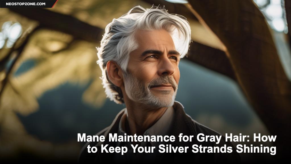 Mane Maintenance for Gray Hair: How to Keep Your Silver Strands Shining