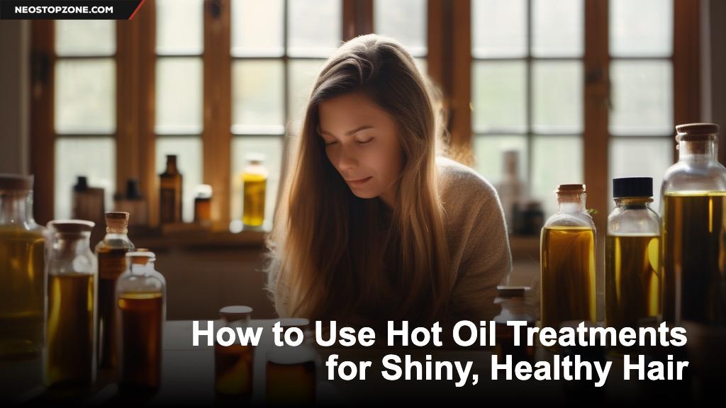 How to Use Hot Oil Treatments for Shiny, Healthy Hair
