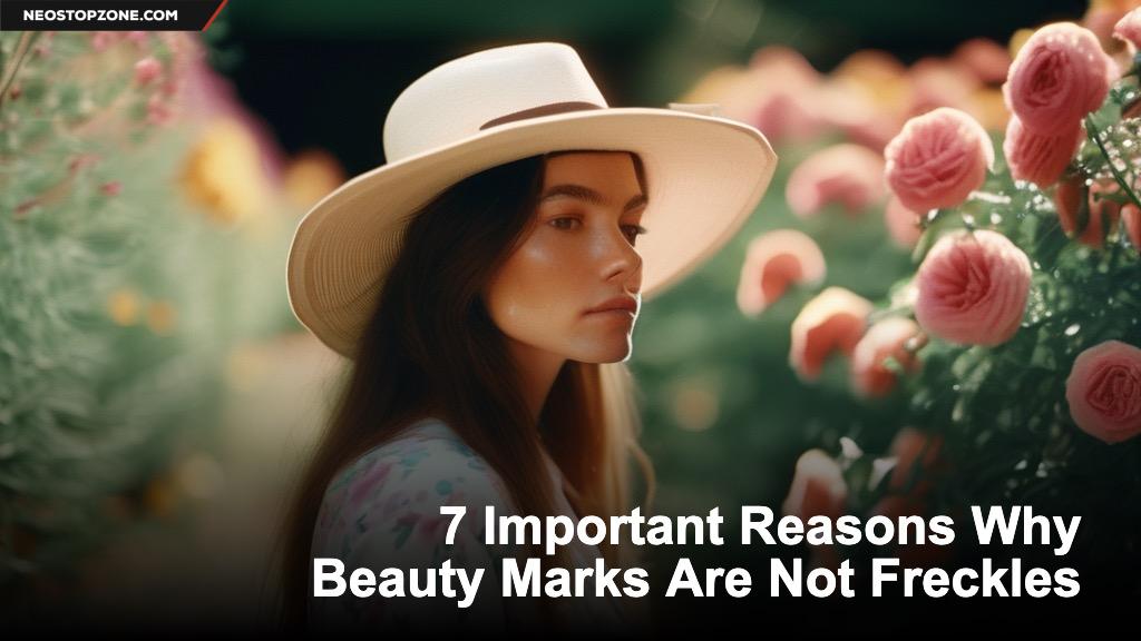 7 Important Reasons Why Beauty Marks Are Not Freckles