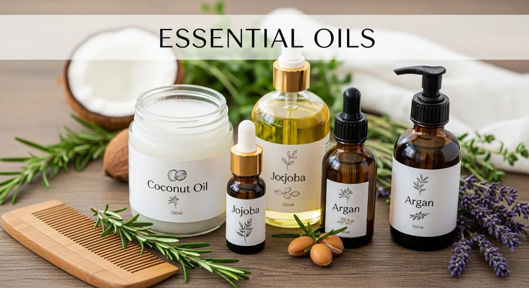 Essential oils for scalp nourishment