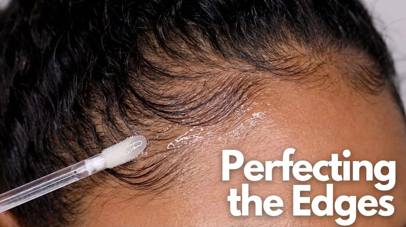 Smooth hairline and edges for a polished finish.