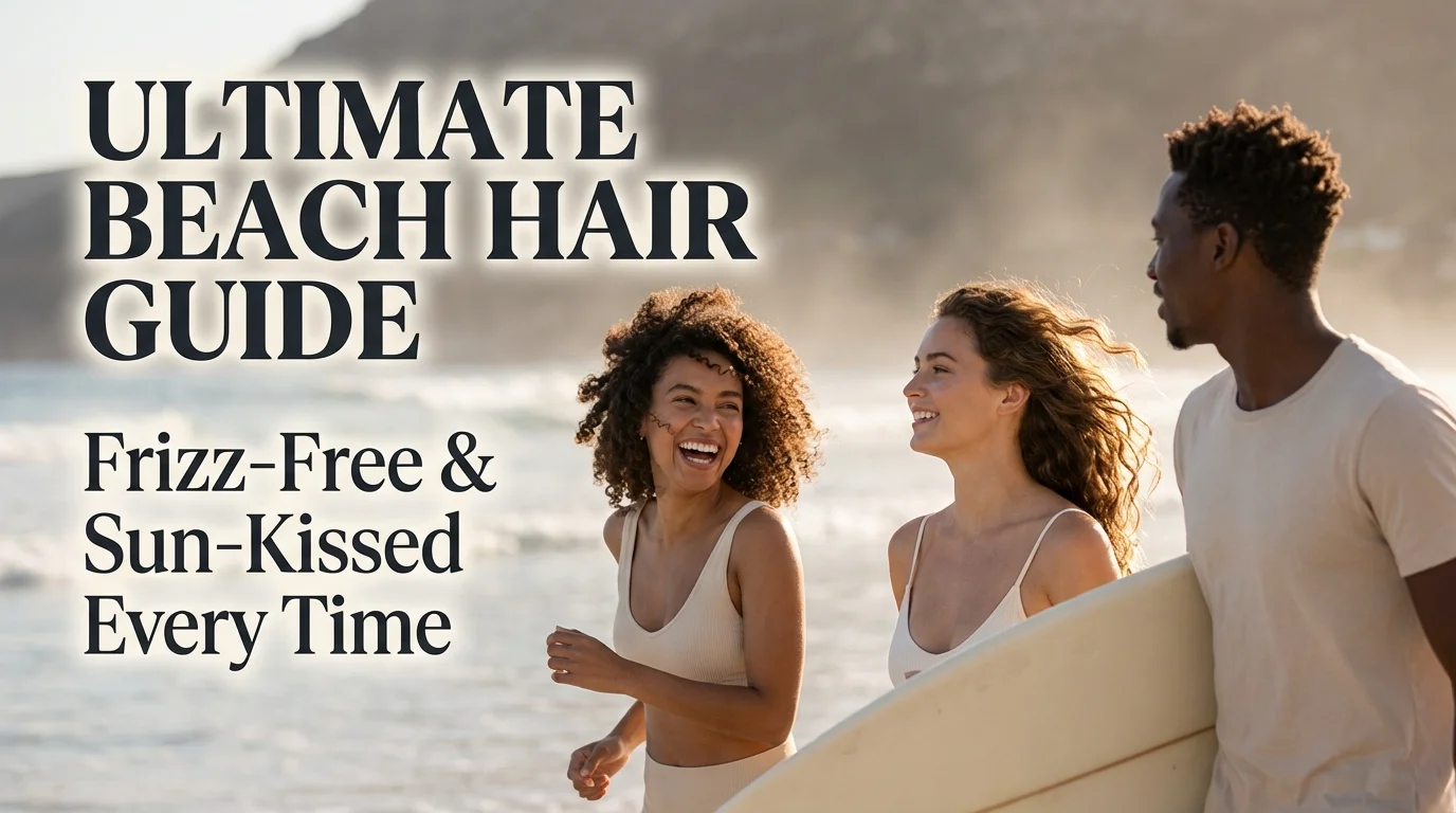 Close-up of a person gently detangling their hair with a wide-tooth comb, highlighting essential daily hair care habits for scalp health and strength.