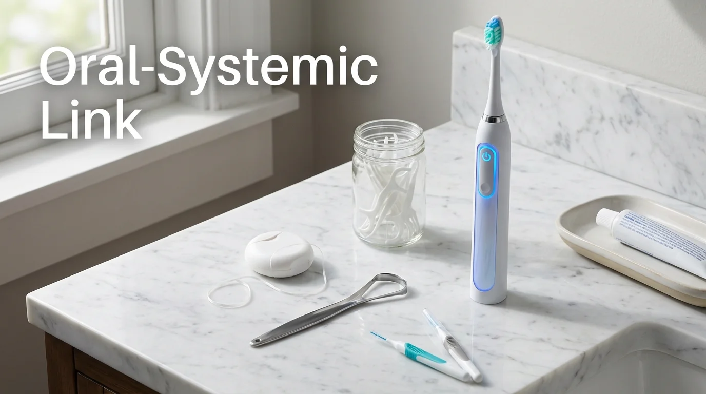 Professional dental care tools highlighting the importance of oral hygiene.