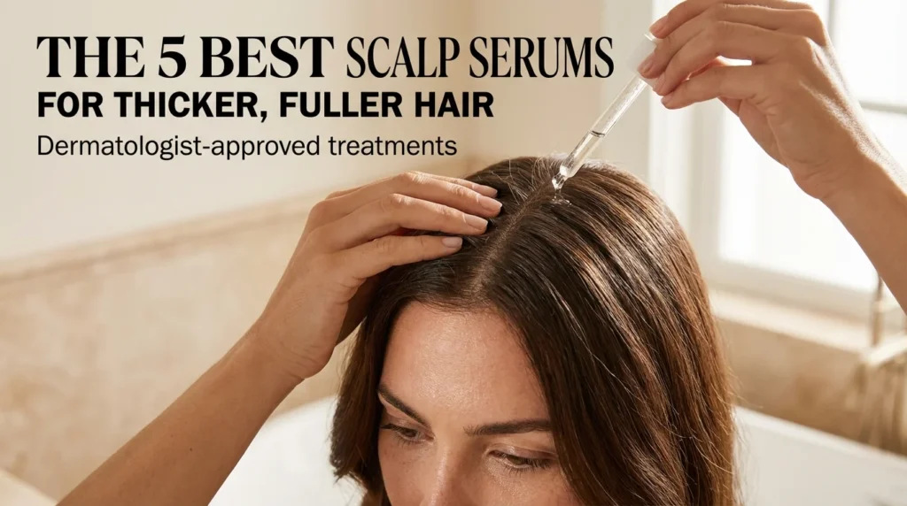 A woman applying light foundation for a natural look, illustrating effortless everyday makeup habits and an efficient morning beauty routine.