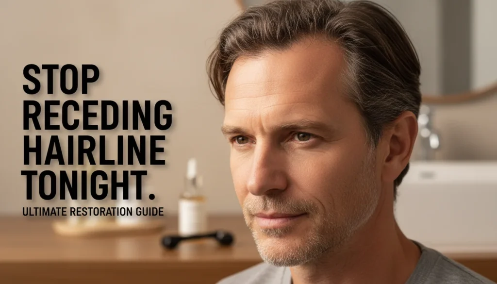 Stop Receding Hairline Tonight: Ultimate Restoration Guide