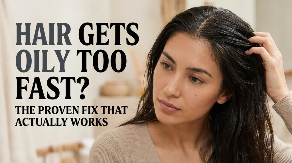 Hair Gets Oily Too Fast? The Proven Fix That Actually Works
