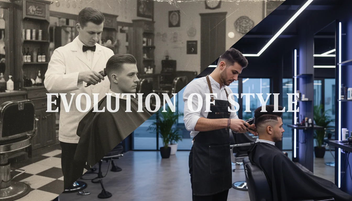 The history and evolution of the fade haircut from classic to modern styles.