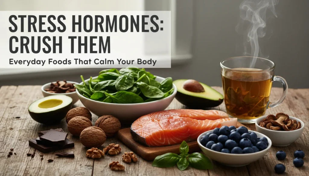How to Reduce Stress Hormones with Everyday Foods