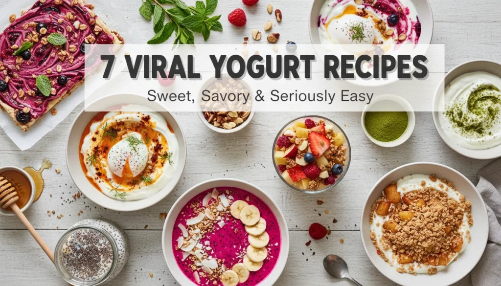 7 Viral Yogurt Recipes You Need to Try Right Now