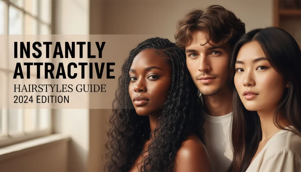 Hairstyles That Make You Look Instantly Attractive: 2024 Guide