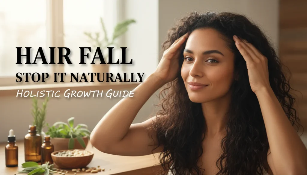 How to Stop Hair Fall Naturally at Home | Holistic Growth Guide