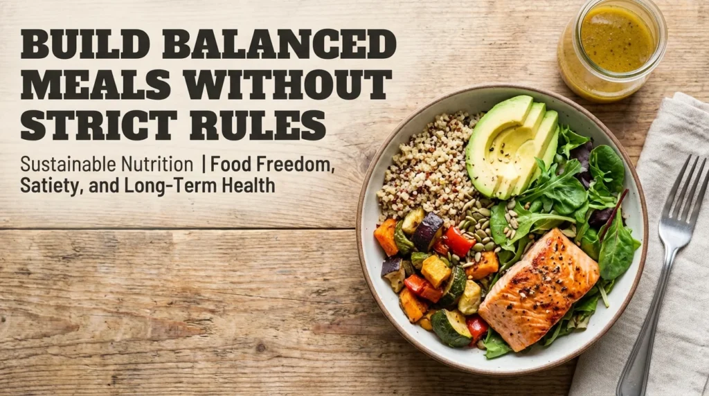 Build Balanced Meals Without Strict Rules | Sustainable Nutrition
