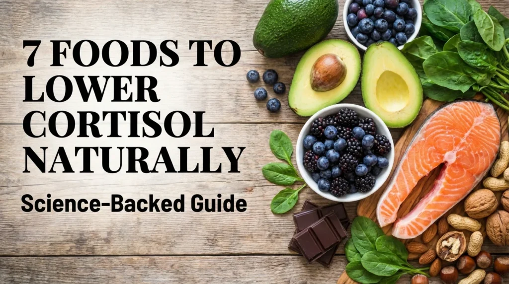 7 Foods to Lower Cortisol Naturally | Science-Backed Guide