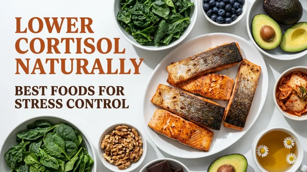 Lower Cortisol Naturally: Best Foods for Stress Control