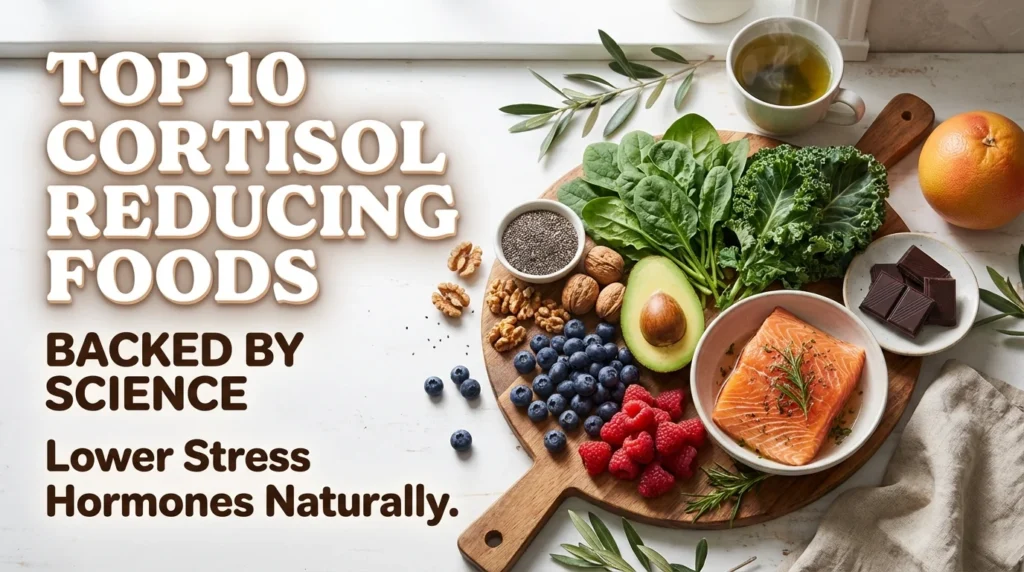 Top 10 Cortisol Reducing Foods Backed by Science