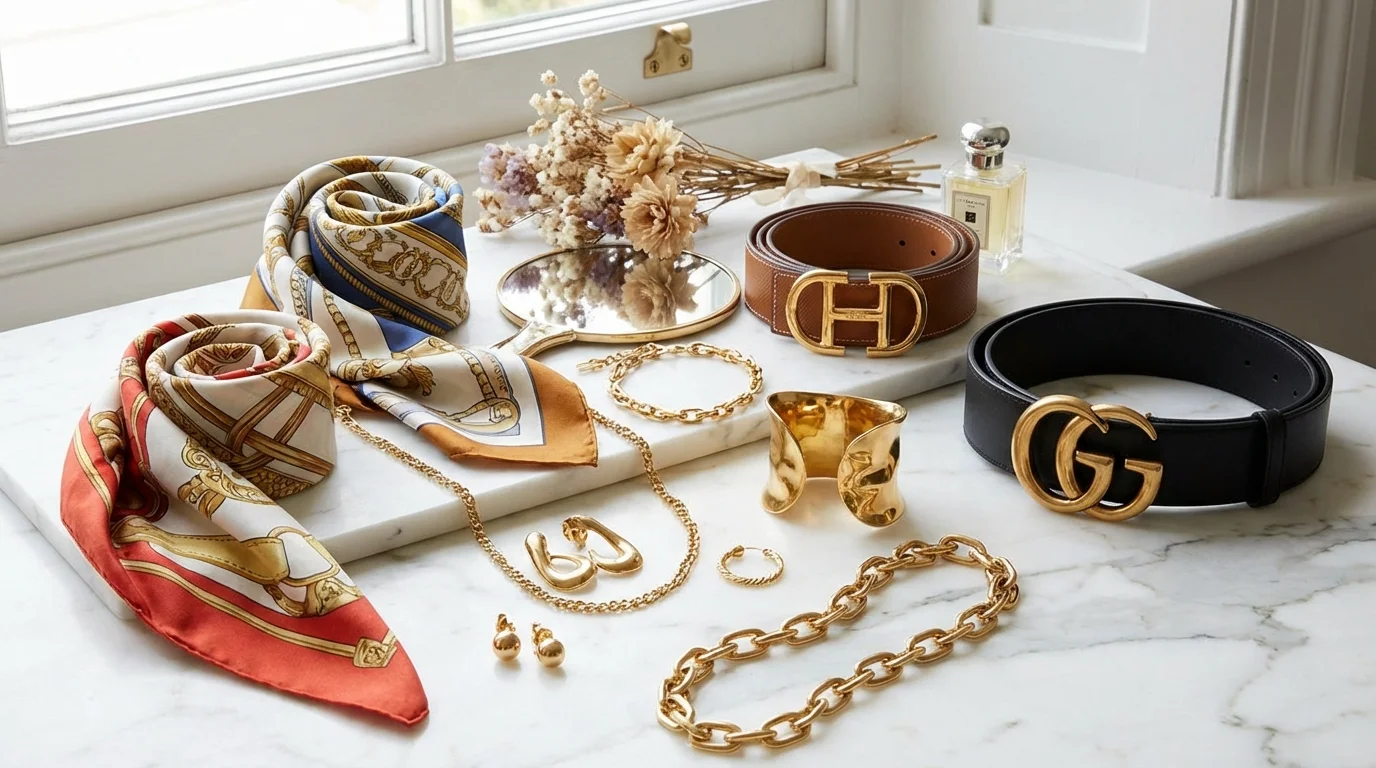 Using accessories to transform simple outfits.